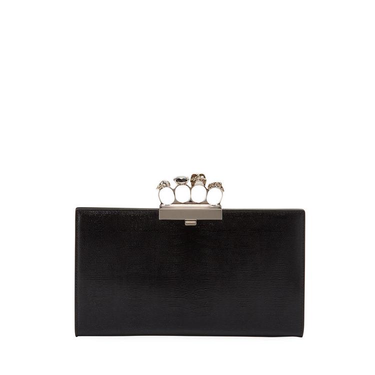 Skull レディース アレキサンダー マックイーン バッグ Bag Bag クラッチバッグ Four Ring Clutch Clutch