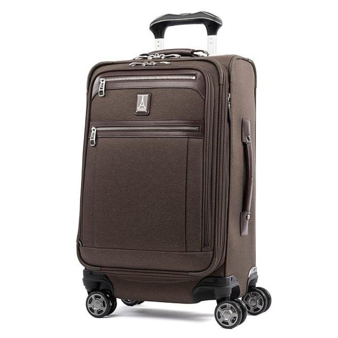 Elite Carry On スーツケース Platinum Carry On Expandable ショップ 31 Brown リビーダ 21 Double Expandable Spinner 旅行用品 Travelpro トラベルプロ メンズ バッグ
