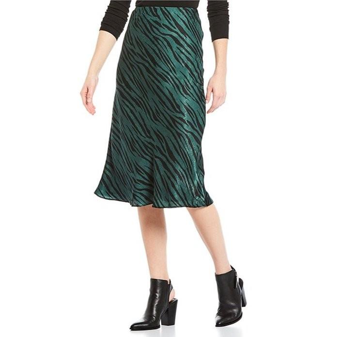 肌触りがいい ジービー レディース スカート ボトムス Zebra High Waist Midi Skirt, 濱の酒屋 中野酒店 85546708