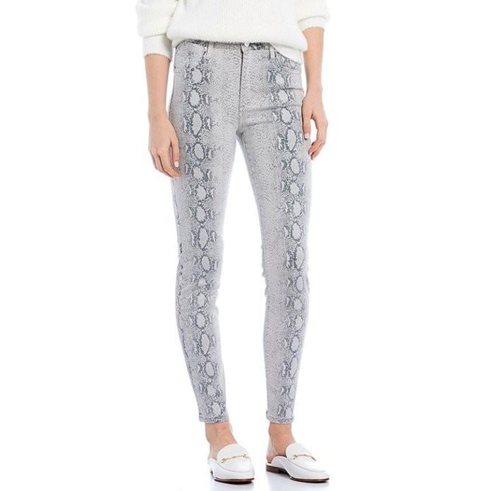 ジョーズジーンズ レディース デニムパンツ ボトムス The High Rise Skinny Ankle Snake Print Cigarette Jeans Www Specialistdetailing Com