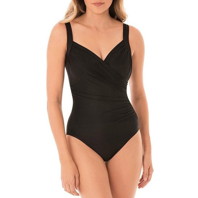交換無料 ミラクルスーツ レディース ワンピース トップス Solid Sanibel Sweetheart Neck Underwire One Piece Swimsuit 全日本送料無料 Kuljic Com