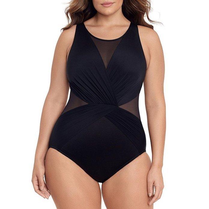 日本産 ミラクルスーツ レディース ワンピース トップス Plus Size Illusionist Palma One Piece Swimsuit 配送員設置送料無料 Kuljic Com