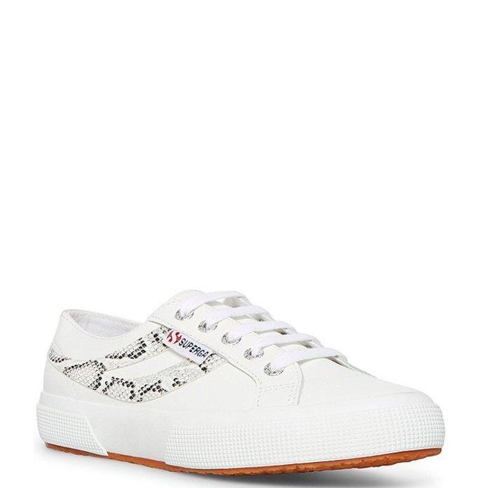 芸能人愛用 Women S シューズ スニーカー レディース スペルガ スニーカー レディース スペルガ 2953 Sneakers Detail Snake Leather Nappa Manitechstore It