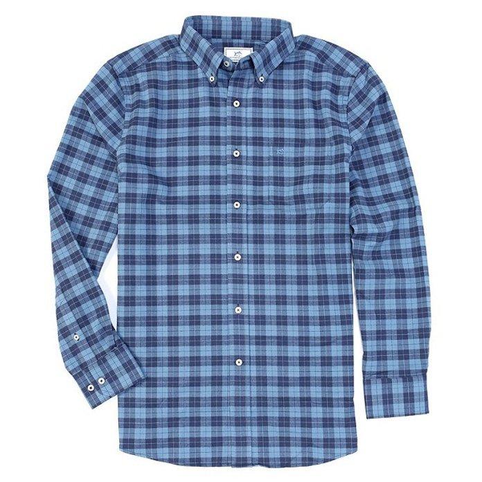 同梱不可 Performance Plaid Rig Flannel Intercoastal トップス シャツ メンズ サウザーンタイド シャツ メンズ サウザーンタイド Stretch Shirt Woven Long Sleeve シャツ カジュアルシャツ