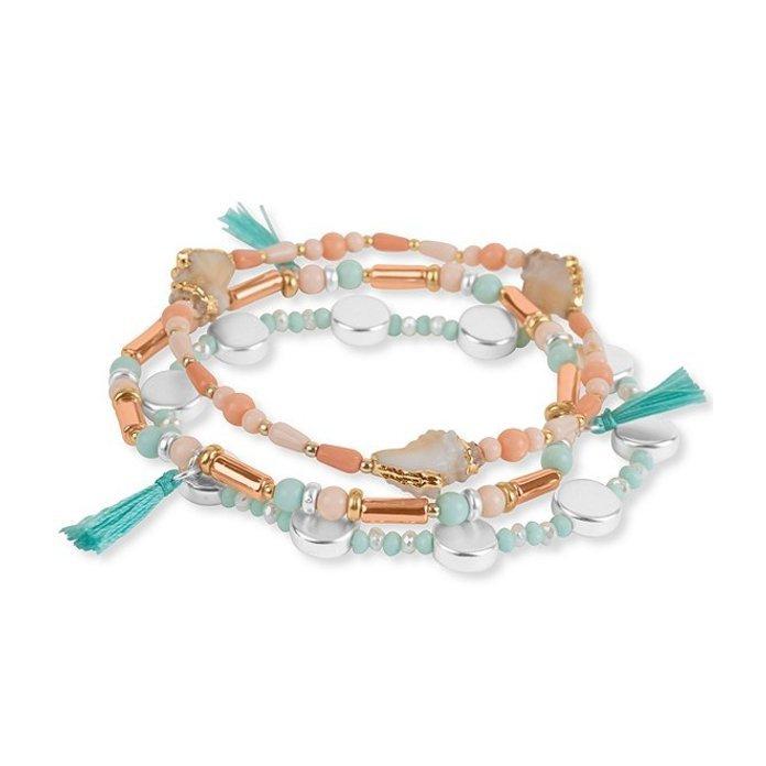 55 以上節約 ラッキーブランド レディース ブレスレット バングル アンクレット アクセサリー Shell Bracelet Set 31 Twoto リビーダ Yahoo ショップ 通販 Yahoo ショッピング 超歓迎 Www Buffetjujuba Com Br