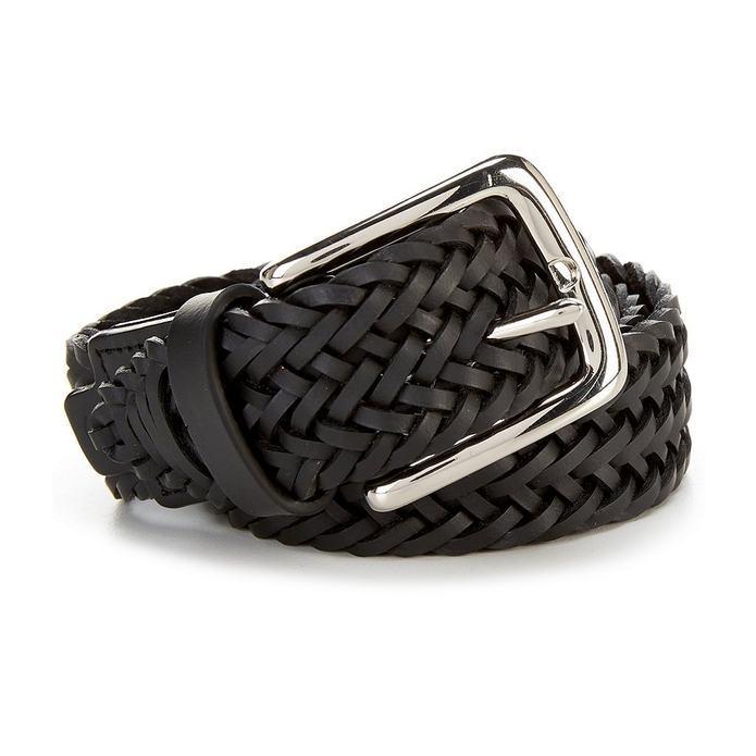 可愛いクリスマスツリーやギフトが コールハーン メンズ Belt Braid Rubberized 32mm アクセサリー ベルト メンズ コールハーン ベルト 財布 帽子 ファッション小物