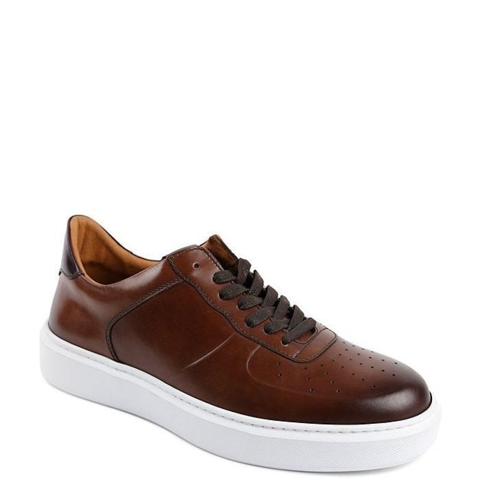有名な高級ブランド Falcone Men S シューズ スニーカー メンズ ブルーノマグリ スニーカー メンズ ブルーノマグリ Leather Sneakers Lace Up シューズ Maisercher Lu