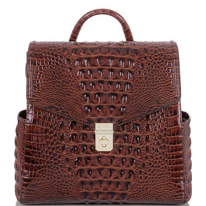 ブランミン バッグ レディース バックパック リュックサック バッグ Melbourne Collection リュックサック デイパック 31 Pecan メンズファッション Liz リビーダ ショップ Backpack 人気ブランドをセレクト