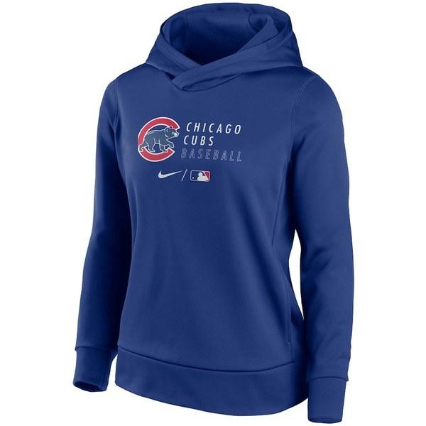 激安商品 アウター パーカー スウェット レディース ナイキ パーカー スウェット レディース ナイキ Chicago Hoodie Pullover Fleece Collection Authentic Women S Nike Cubs トップス