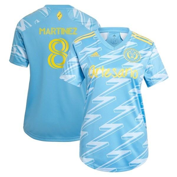 超特価sale開催 トップス Tシャツ レディース アディダス Tシャツ レディース アディダス Jose Jersey Replica Secondary By U 21 22 Women S Adidas Union Philadelphia Martinez Andres Tシャツ カットソー Dagl Tg