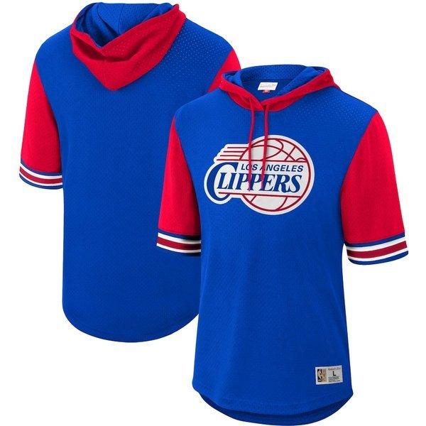 種類豊富な品揃え Mitchell Clippers La トップス Tシャツ メンズ ミッチェル ネス Tシャツ メンズ ミッチェル ネス Hoodie Pullover Mesh Beater Buzzer Classics Hardwood Ness Tシャツ カットソー