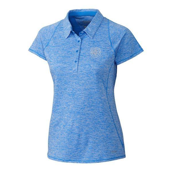 人気ブランド カッターアンドバック ポロシャツ レディース カッターアンドバック レディース Polo Frequency Annika Blue Buck Cutter Open Senior U S 21 Women S トップス ポロシャツ ポロシャツ