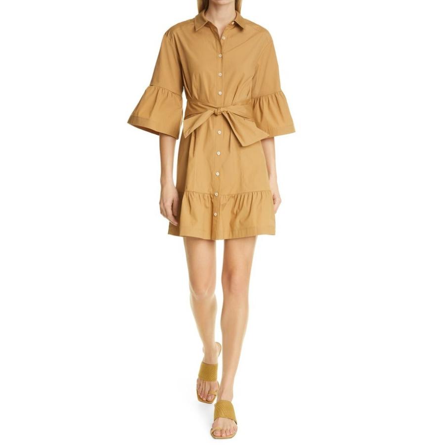 ショッピング買い ヴェロニカ ベアード レディース ワンピース トップス Luriane Bell Sleeve Minidress 安い販売中 Ssl Daikyogo Or Jp