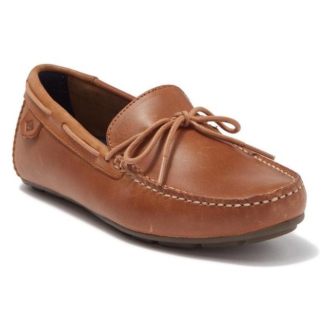 スペリー メンズ デッキシューズ シューズ Wave Driver Leather Boat Shoe 人気ショップ