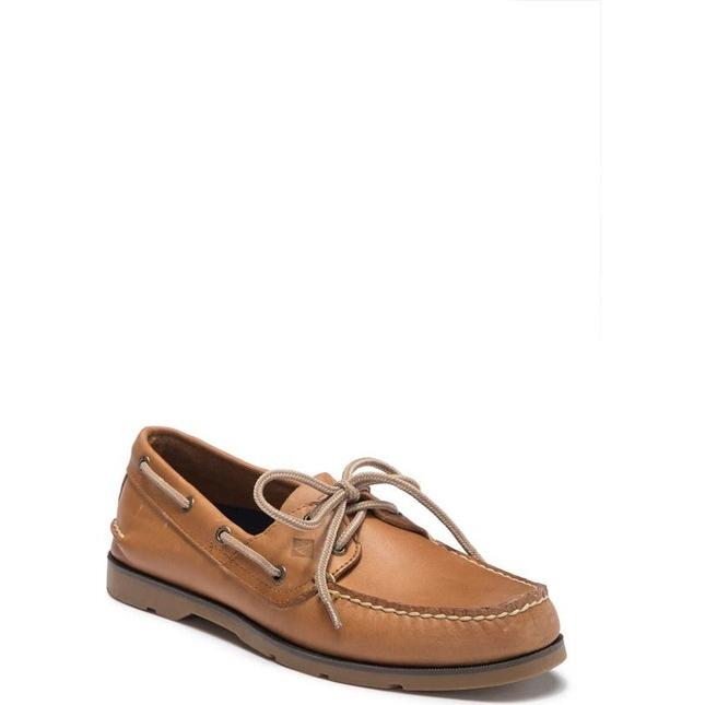 スペリー メンズ デッキシューズ シューズ Leeward Leather Boat Shoe Wide Width Available 最大75 Offクーポン