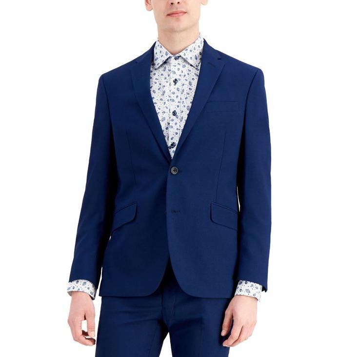 【初回限定お試し価格】 ケネスコール メンズ Jacket Suit Slim-Fit Separate Suit Blue Techni-Cole Men's アウター ジャケット・ブルゾン ダウンコート