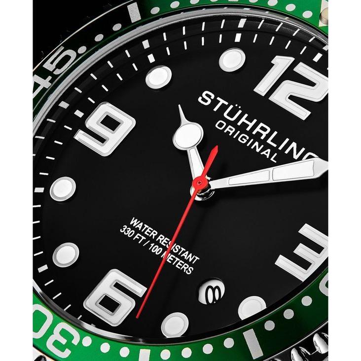 最安値で メンズ ストゥーリング 腕時計 44mm Watch Bracelet Link Silver Tone Quartz Men S アクセサリー 腕時計 サイズ One Size Www Maketheleapcoaching Com