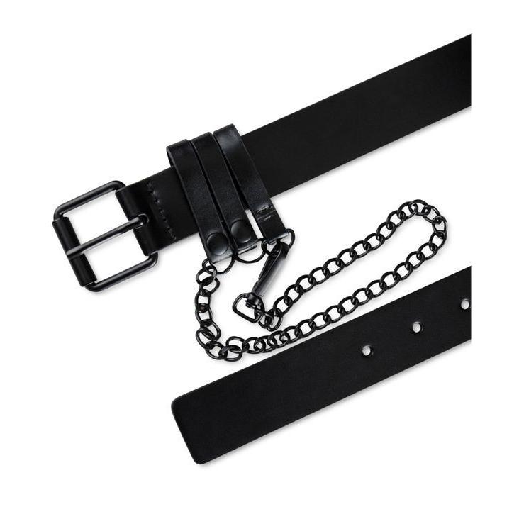 は自分にプチご褒美を Belt Faux Leather Men S アクセサリー ベルト メンズ アイエヌシーインターナショナルコンセプト With Chain Swag Removable ベルト サイズ Xl 42 44 Www Napsa Co Zm
