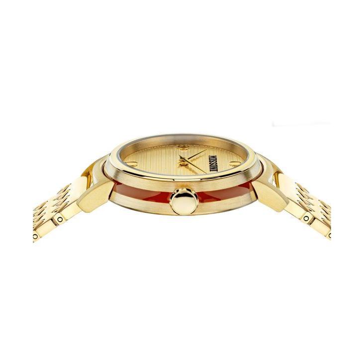 完売 Women S アクセサリー 腕時計 レディース ミッソーニ 腕時計 レディース ミッソーニ Swiss 37mm Watch Bracelet Steel Stainless Plated Ion Gold Fiammato レディース腕時計 Postetelecom Gouv Cg