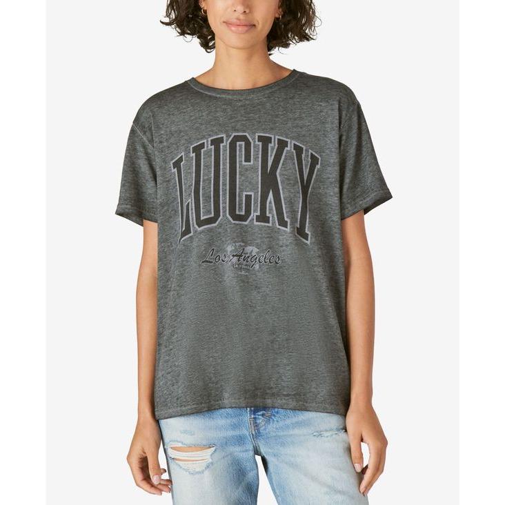 ラッキーブランド レディース シャツ トップス Women S Women S レディース Lucky Los Angeles ファッション Graphic T Shirt 51