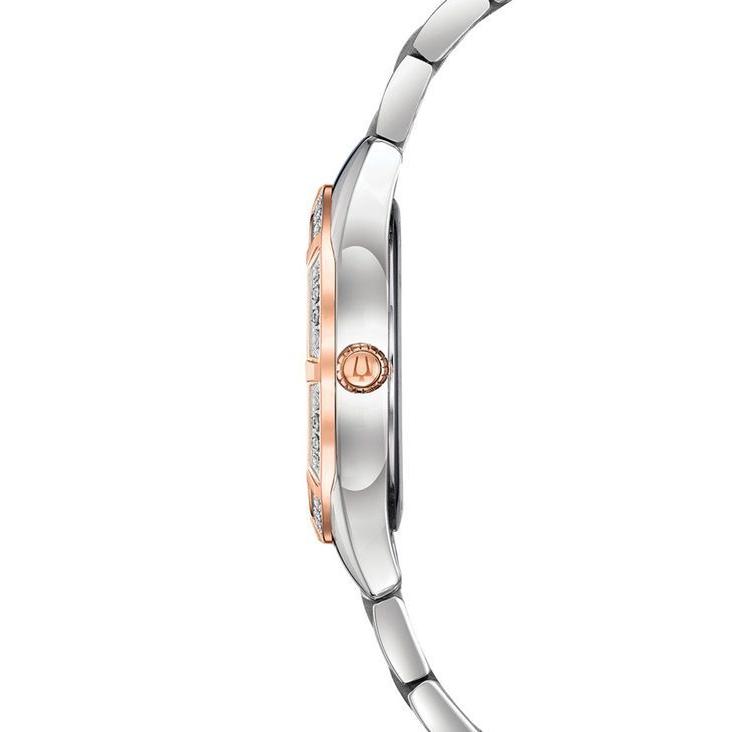 正規品 Diamond Sutton Women S アクセサリー 腕時計 レディース ブロバ 腕時計 レディース ブロバ 1 10 32 5mm Watch Bracelet Steel Stainless Two Tone T W Ct レディース腕時計 Www Amf46 Fr
