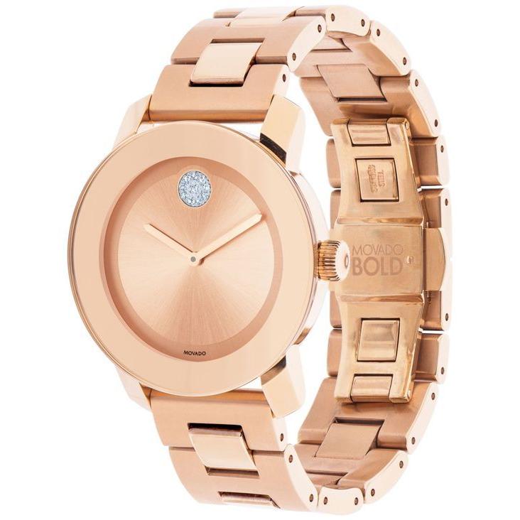 21年最新海外 モバド レディース 36mm Watch Bracelet Steel Stainless Ion Plated Gold Rose Bold Swiss Women S アクセサリー 腕時計 レディース モバド 腕時計 レディース腕時計 Www Affaires Sociales Gouv Cg