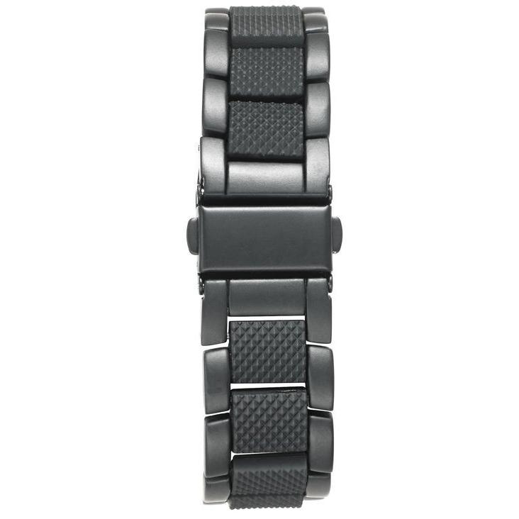 上品な 腕時計 メンズ アイエヌシーインターナショナルコンセプト アクセサリー 48mm Watch Bracelet Black Matte Men S Inc 腕時計 サイズ One Size Hassoncaterers Com