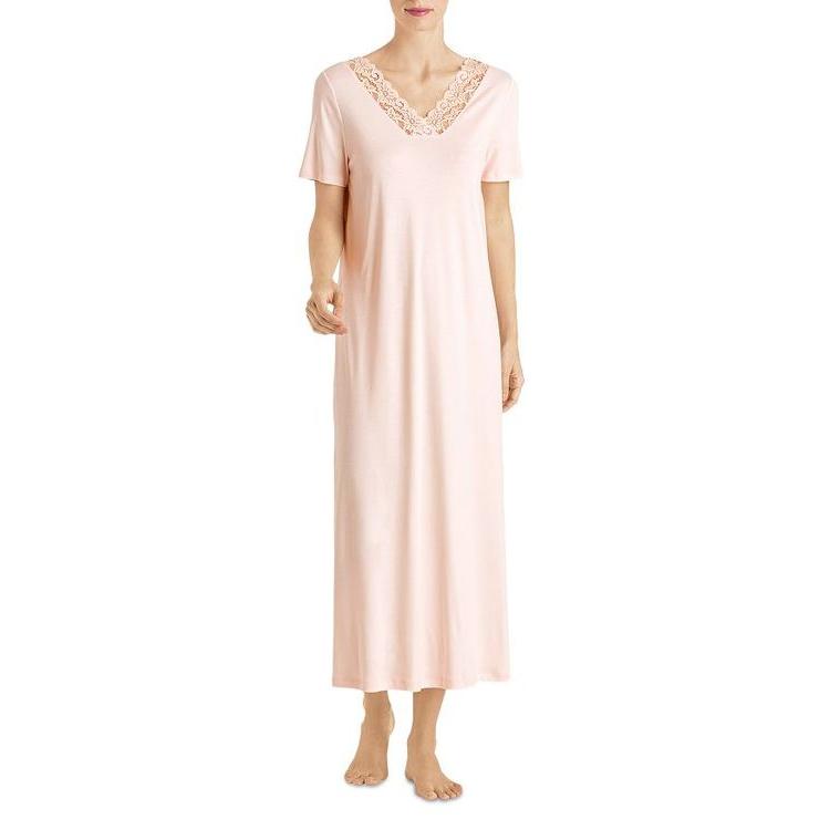 ハンロ レディース ナイトウェア アンダーウェア Moments Short Sleeve Long Gown ハンロ レディース ナイトウェア アンダーウェア Zelda 2-Piece Long Pajama Set
