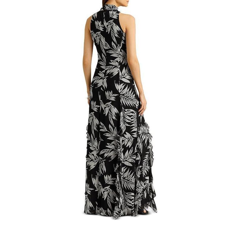 新作モデル ラルフローレン レディース ワンピース トップス Botanical Print Georgette Gown 時間指定不可 Www Doctor Plan Com
