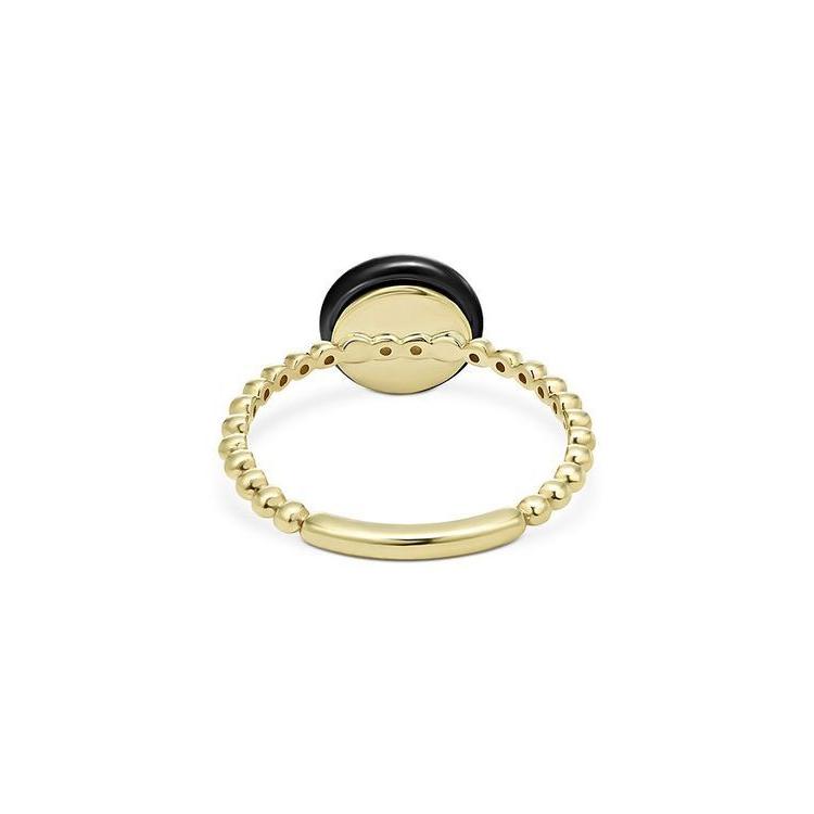 ラゴス レディース リング アクセサリー Meridian 18K Gold Caviar Circle Band Ring |  www.mosteiromoderno.com.br