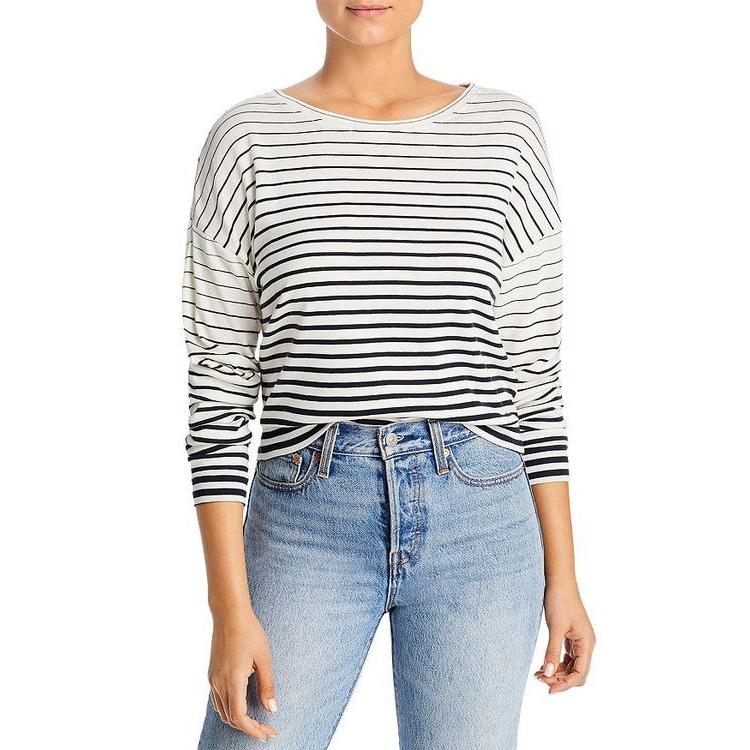 アウトレット超高品質 スリードッツ レディース パーカー スウェット アウター Ombre Striped Sweatshirt 特典付き予約 Www Superavila Com