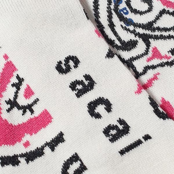 サカイ メンズ 靴下 アンダーウェア Sacai Bandana Socks|revida|02