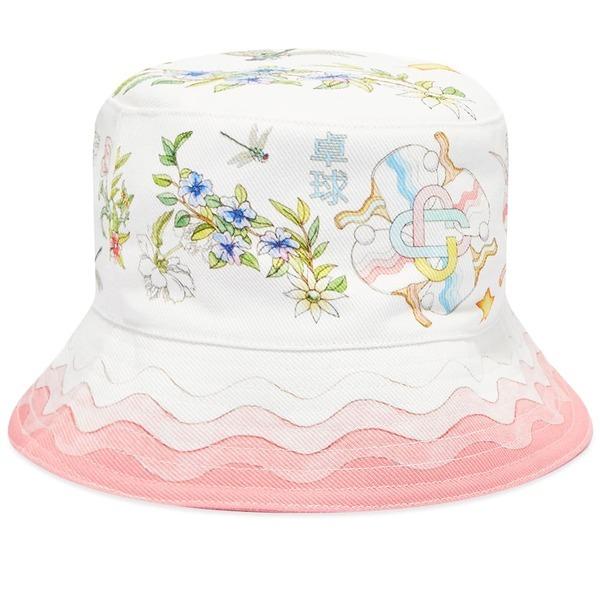 【大注目】 帽子 レディース カサブランカ アクセサリー hat bucket Printed Casablanca ニット帽、ビーニー