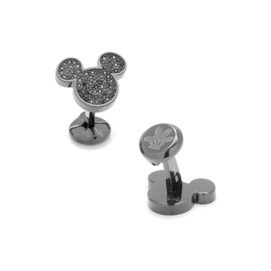 人気 カフリンク メンズ カフスボタン アクセサリー Disney Mickey Crystal Cuff Links カフス  サイズ:One-Size - www.we-job.com