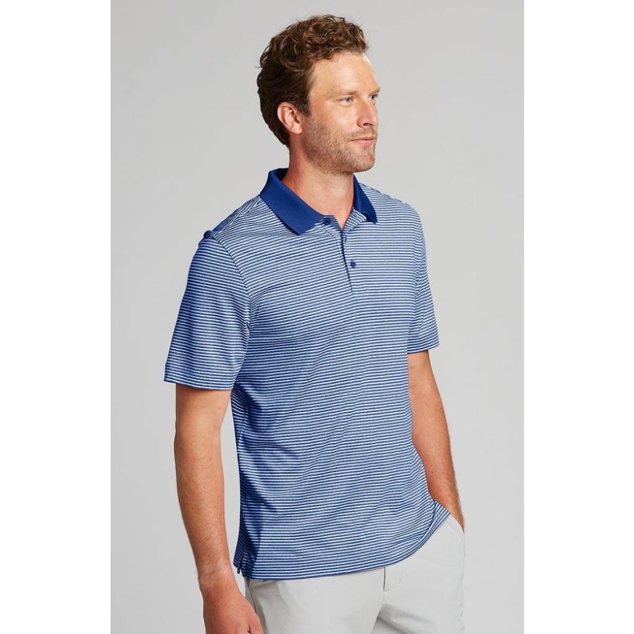 メンズファッション 沖縄 離島除く全国届 カッターアンドバック メンズ ポロシャツ トップス Forge Drytec Stripe Performance Polo 6vfouemmux Oldmcdonaldfishcamp Com