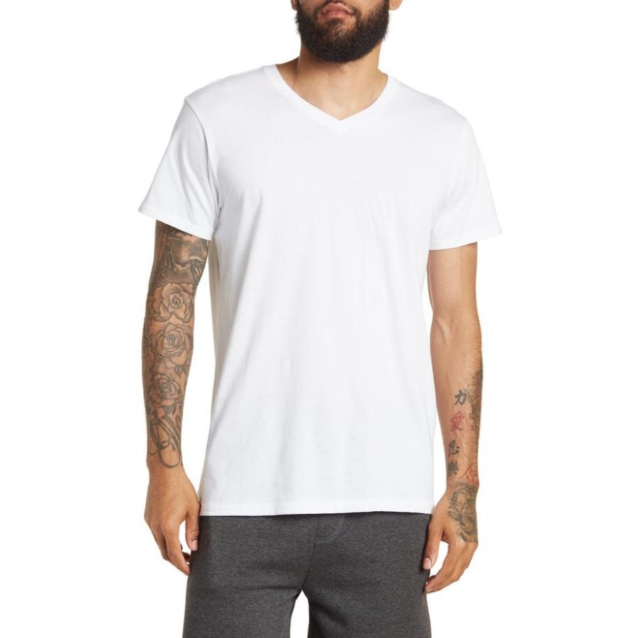 新作からSALEアイテム等お得な商品満載 Tシャツ メンズ ラグアンドボーン トップス Tee V-Neck Principle 半袖