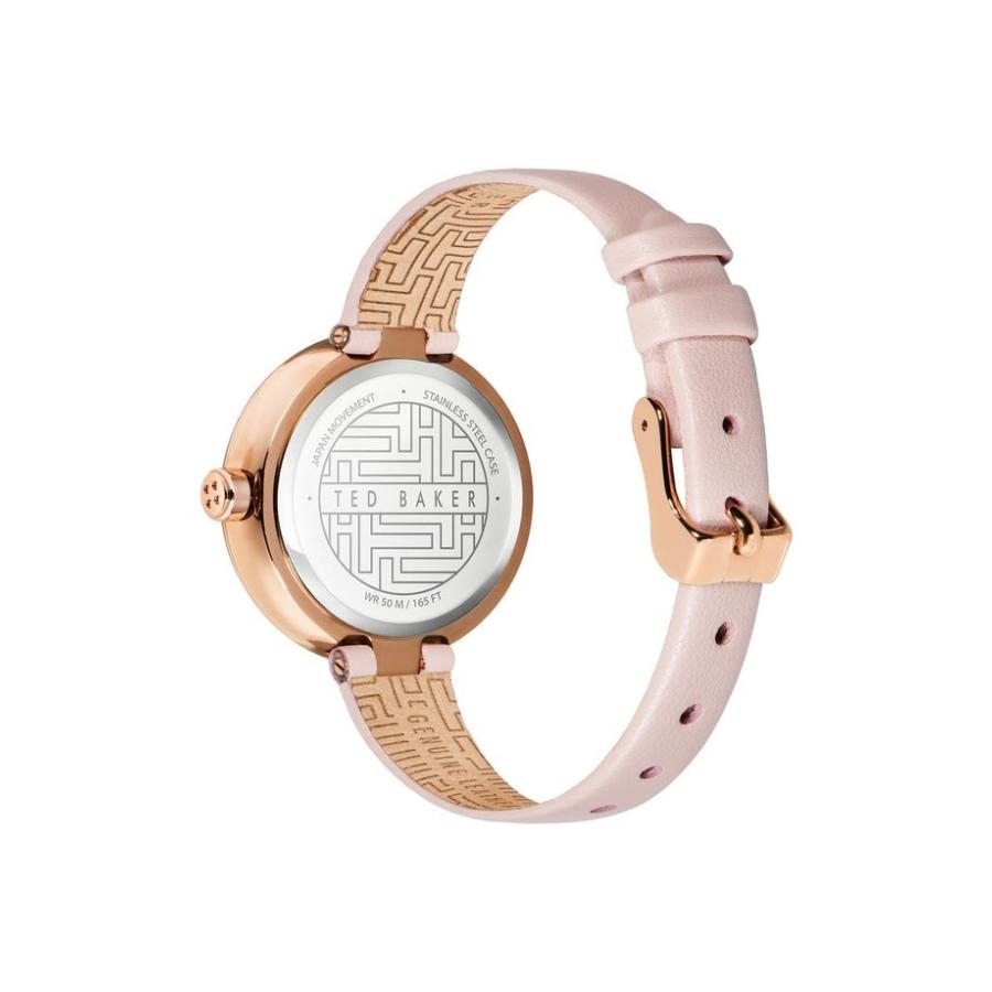 割引クーポン テッドベーカー メンズ 腕時計 アクセサリー Lenara Leather Strap Watch 28mm 腕時計 サイズ One Size Glamourcareclinics Com