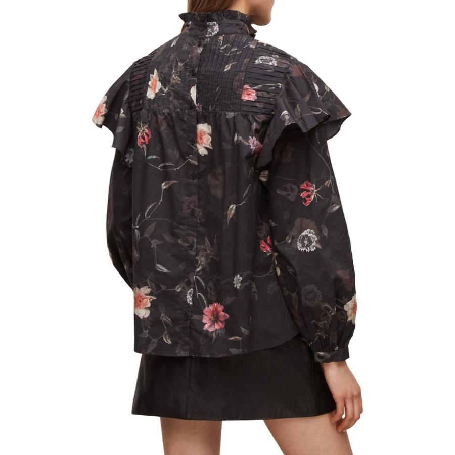 円高還元 Bluma トップス シャツ レディース オールセインツ Kaneshon Blouse Ruffle 長袖 サイズ 6 Us 10 Uk Turningheadskennel Com