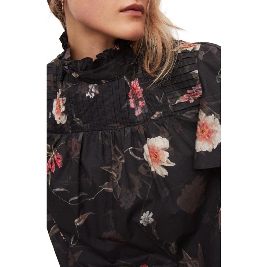 円高還元 Bluma トップス シャツ レディース オールセインツ Kaneshon Blouse Ruffle 長袖 サイズ 6 Us 10 Uk Turningheadskennel Com