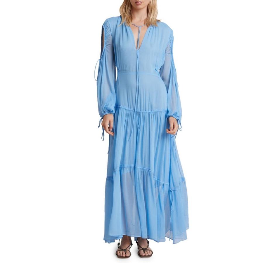 ファッション きれい ベックアンドブリッジ レディース ワンピース トップス Ruched Long Sleeve Maxi Dress Cicgzcvtpk Boulevardrestaurants Com