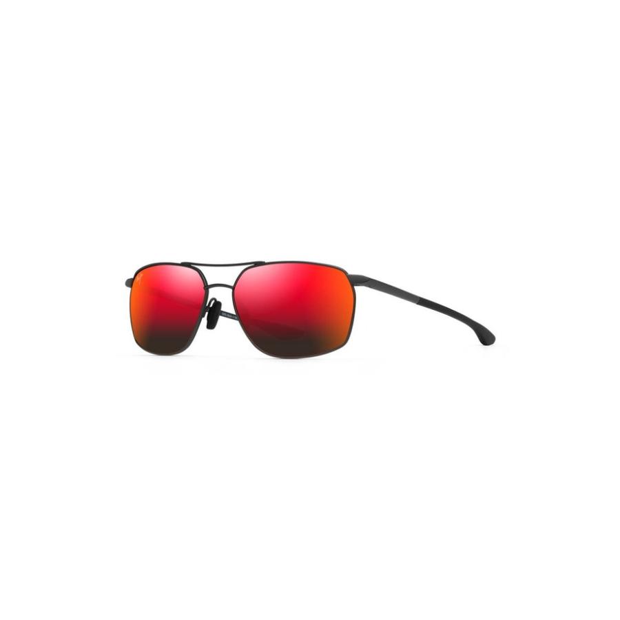 海外通販 マウイジム メンズ サングラス・アイウェア アクセサリー Puu Kukui 58mm Polarizedplus2 Square  Sunglasses