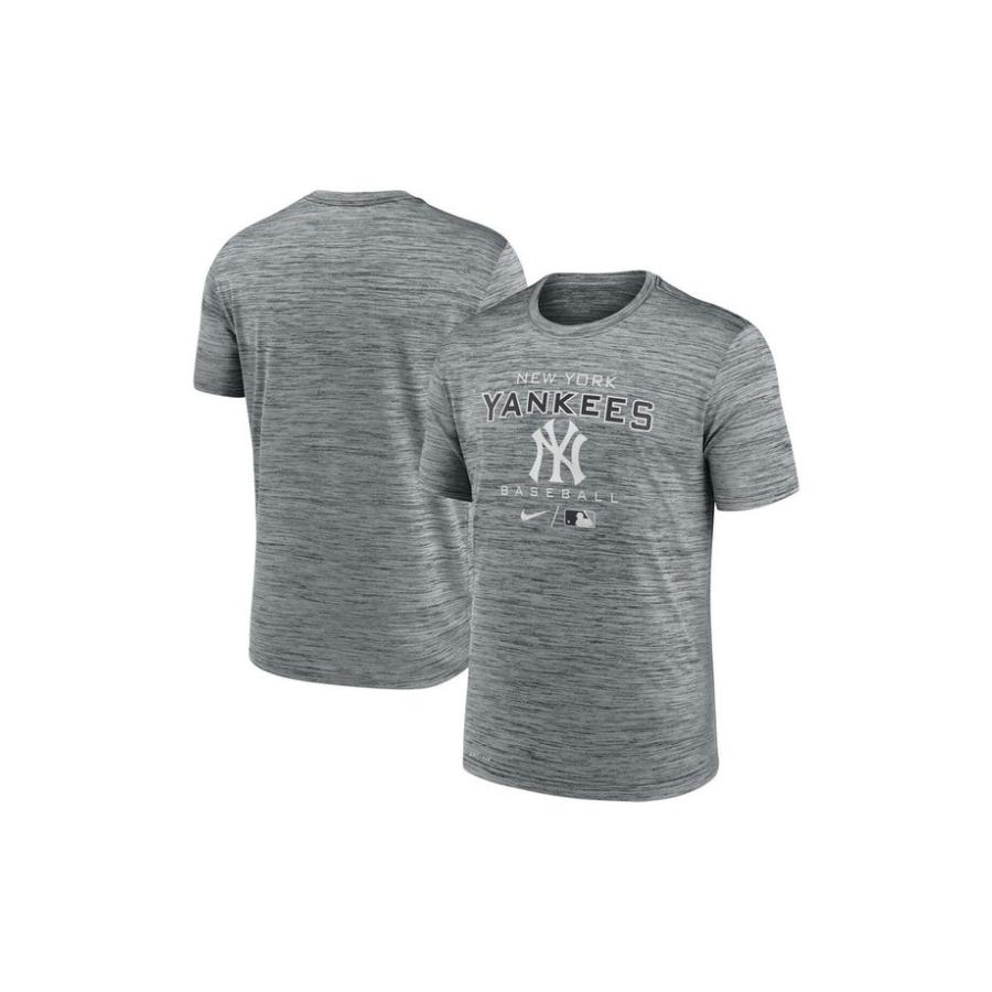 ナイキ メンズ Tシャツ トップス Men's Nike Charcoal New York Yankees Authentic Collection  Velocity Practice Performance T-Shirt :91-7600988-charcoa:リビーダ Yahoo!ショップ -  通販 - Yahoo!ショッピング