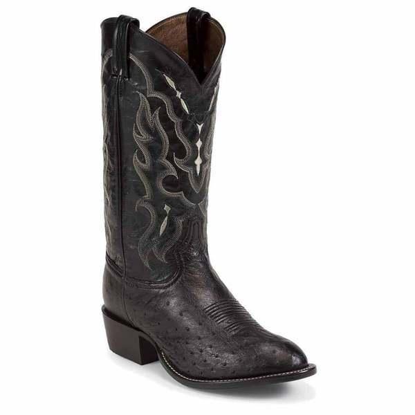 でおすすめアイテム Smooth Black シューズ ブーツ レインブーツ メンズ トニーラマ ブーツ レインブーツ メンズ トニーラマ Ostrich Boots Cowboy Toe Round レインシューズ ブーツ Knowledge21 Com