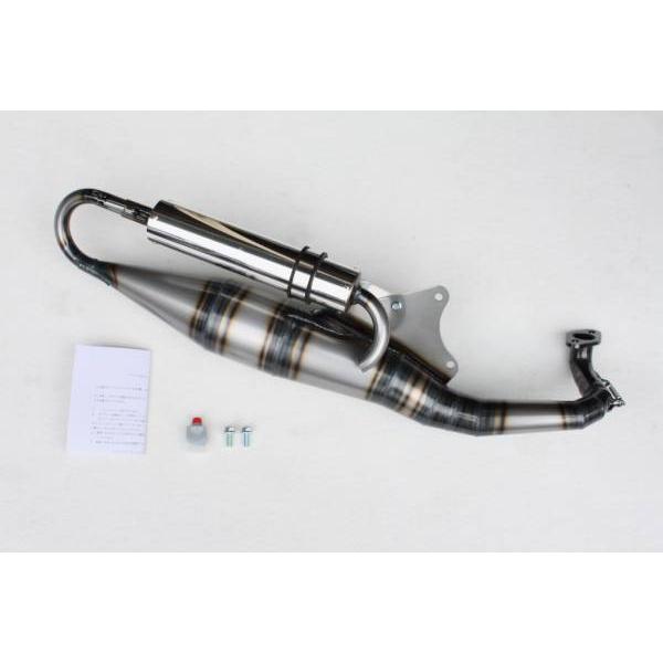 新品☆rb works製アドレス110☆ユーロチャンバー☆（マフラー） rb-works製☆アドレス110☆ユーロチャンバー☆ブルーサイレンサー青