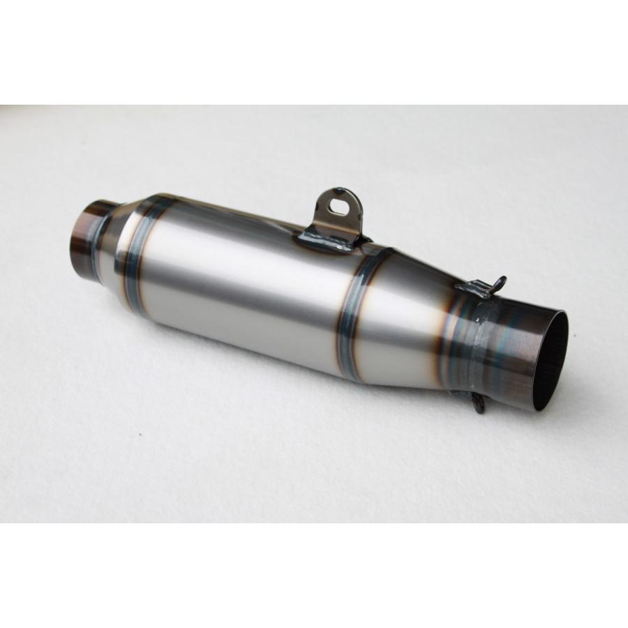 新品!!リバイブ 汎用樽型 サイレンサー 耐熱クリア 差込径70mm(CB750F