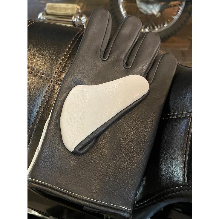 オリジナルダイヤステッチレザーグローブ ホワイト（DBH-1