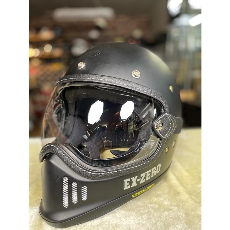 SHOEI EX-ZERO 専用設計 ゴーグル クリア ショウエイ 巾着袋付き イー