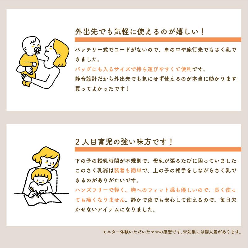 Colulu（コルル） 【新商品】 2個セット 搾乳機 電動 搾乳器 ハンズ