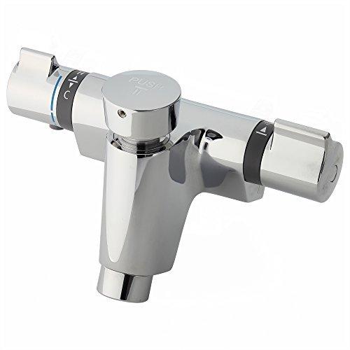 Toto 浴室用 壁付サーモスタット混合水栓 オートストップ エアイン Tmf49e3r Market オートストップ Revol 浴室用 Tmf49e3r A B01cs9phui
