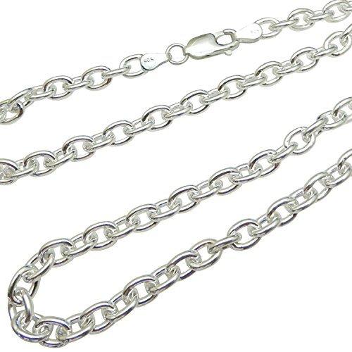 超安いオンライン 存在感ある 4 5mm メンズネックレス ネッ チェーン シルバーネックレス シルバーチェーン 40cm あずきチェーン 直売ファッション Riverawesternwear Com